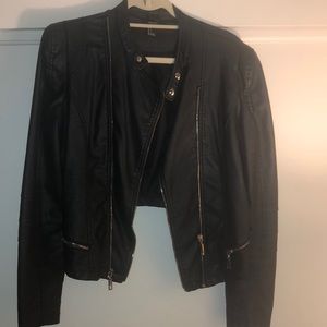 Large Forever 21 leather jacket